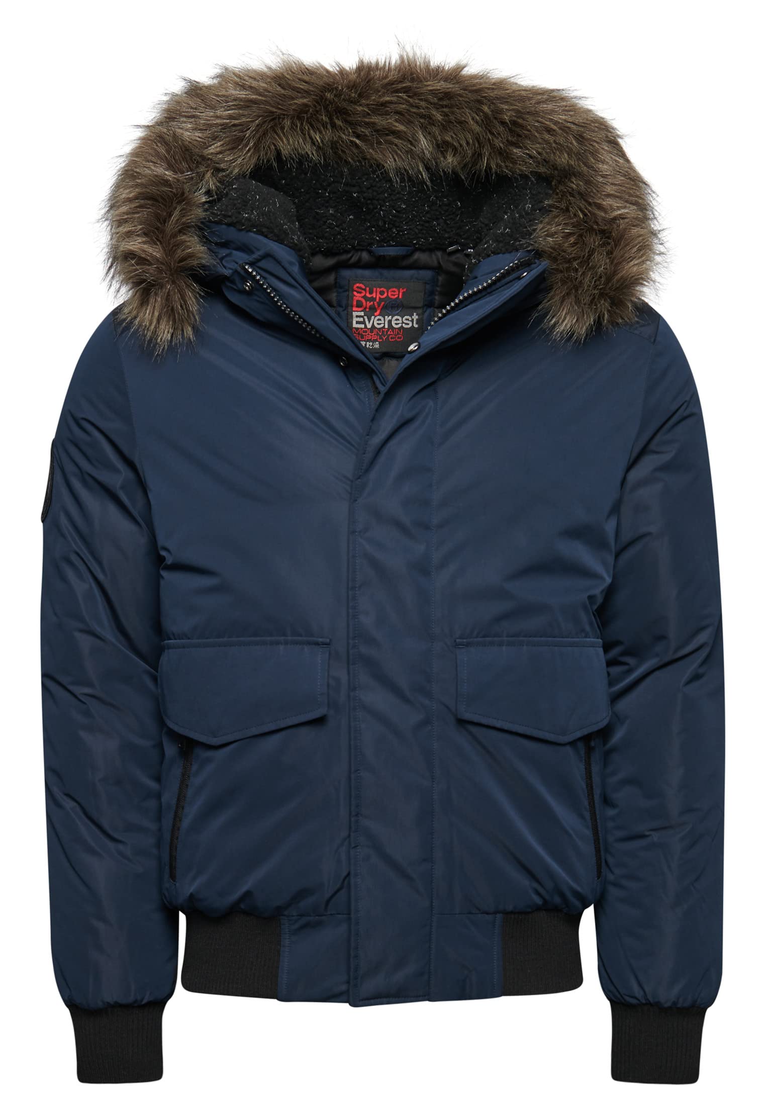Superdry Bleu Down Jacket Everest