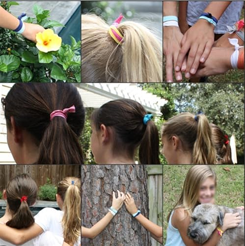 Miniatura 4 de YYCRAFT 58" 15 yardas de purpurina plegable sobre elástico plegable FOE elásticos para bandas para el cabello (dorado)