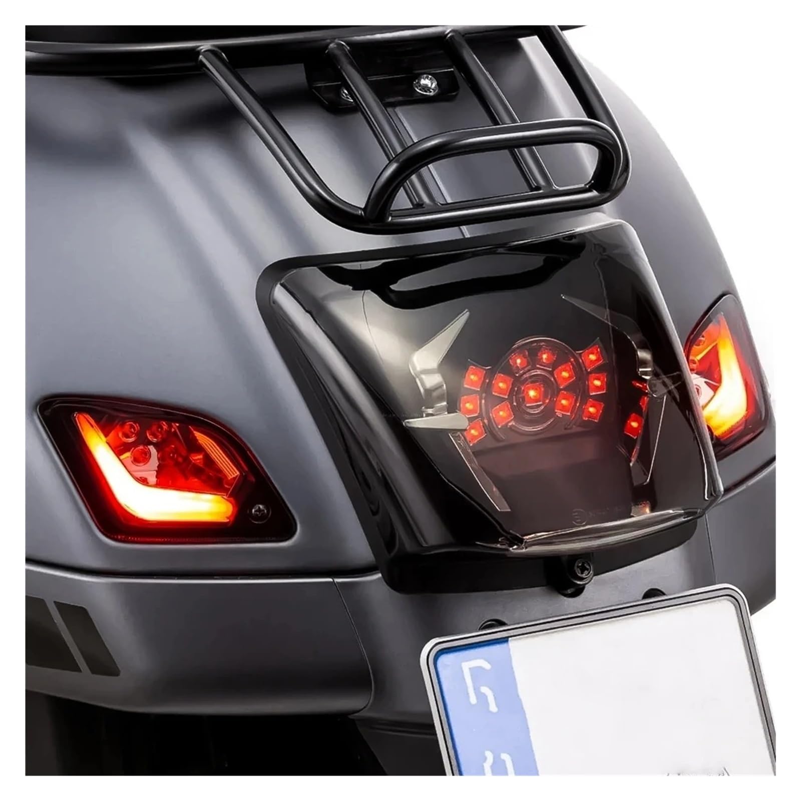 Moto Faro Assemblea Per Vespa GTS300 GTS250 GTS150 GTS 300 GTS 250 Accessori Moto LED Anteriore Dopo Indicatore Direzione Luce Segnale Luce Faro Anteriore Moto(1 set)