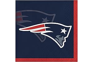 Trendware New England Patriots Beverage Napkins, 48 ct