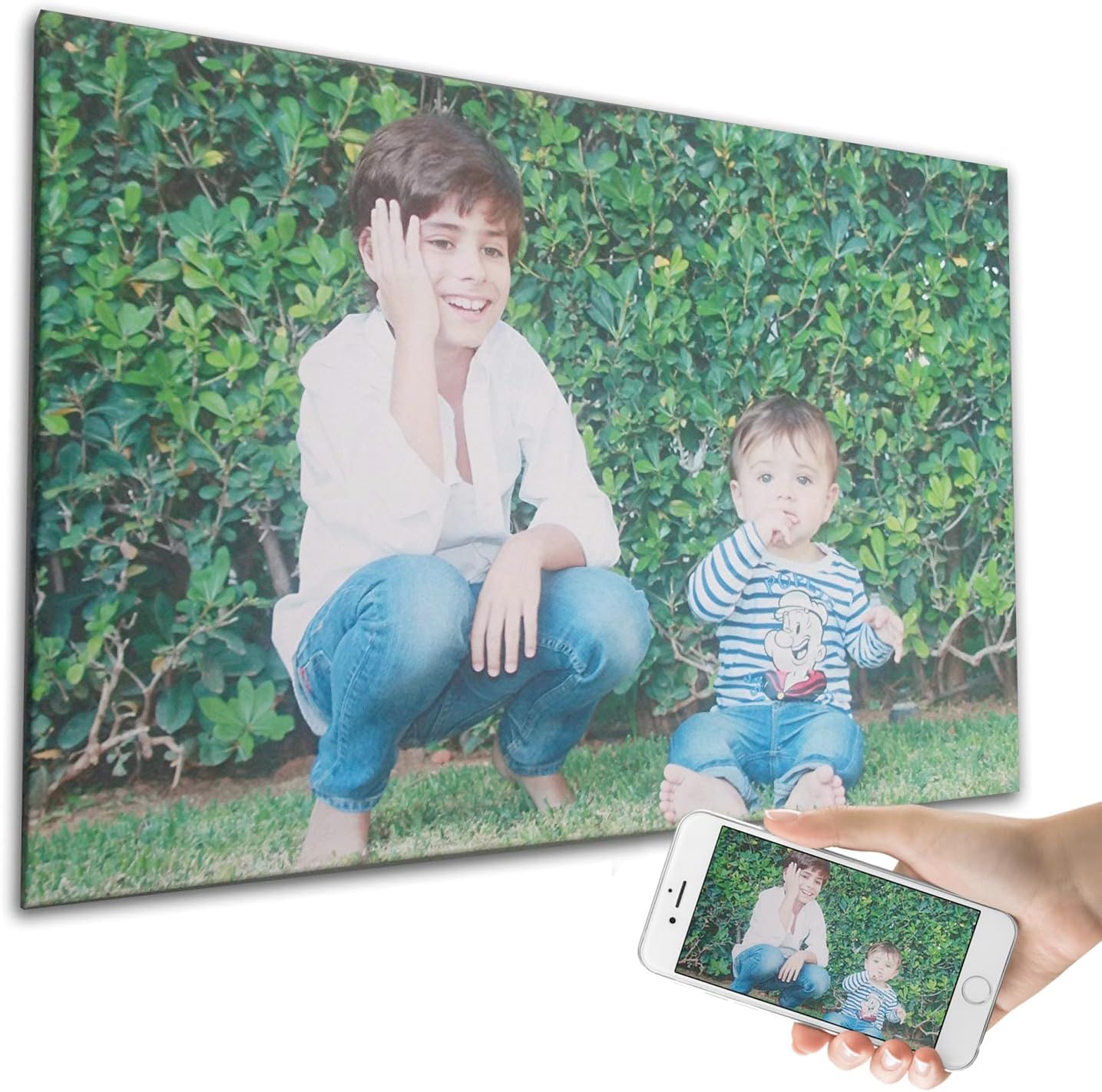 OOPS Cuadro personalizado con tu foto. Impresión en foto lienzo sobre bastidor de 35mm (30x20)