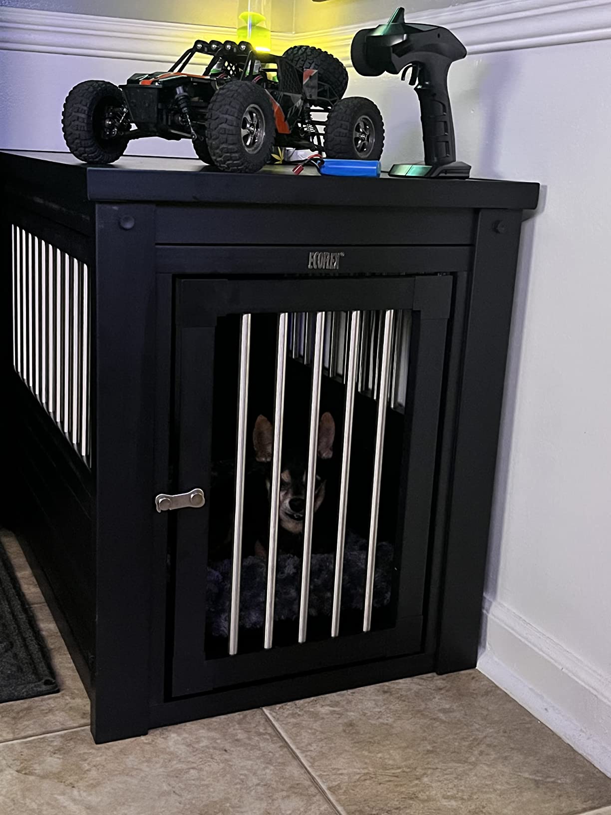 40/mo Finance New Age Pet ecoFLEX Pet Crate/End Table, XLarge