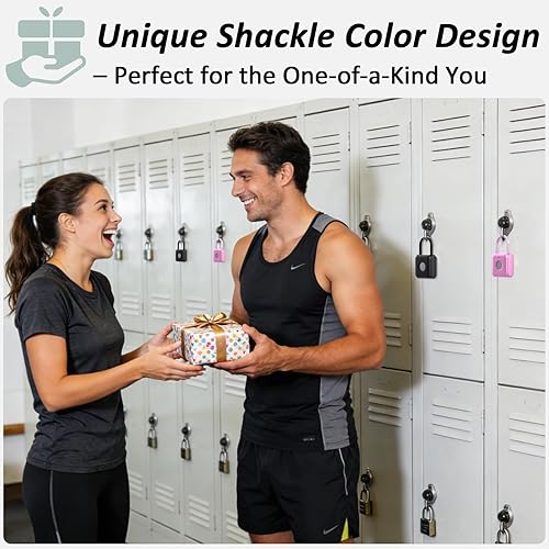 Miniatura 9 de Pothunder Candado de huellas dactilares, candado inteligente, cerradura de casillero, cerradura de combinación, cerradura de huellas dactilares