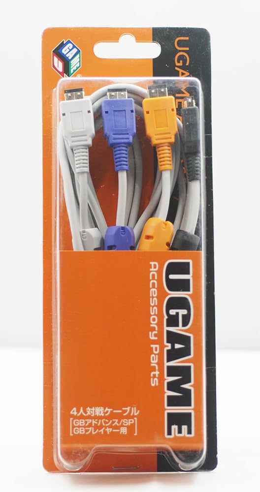 Amazon | GBA用 ugame 4人対戦ケーブル Cyberplugs | 本体・周辺機器