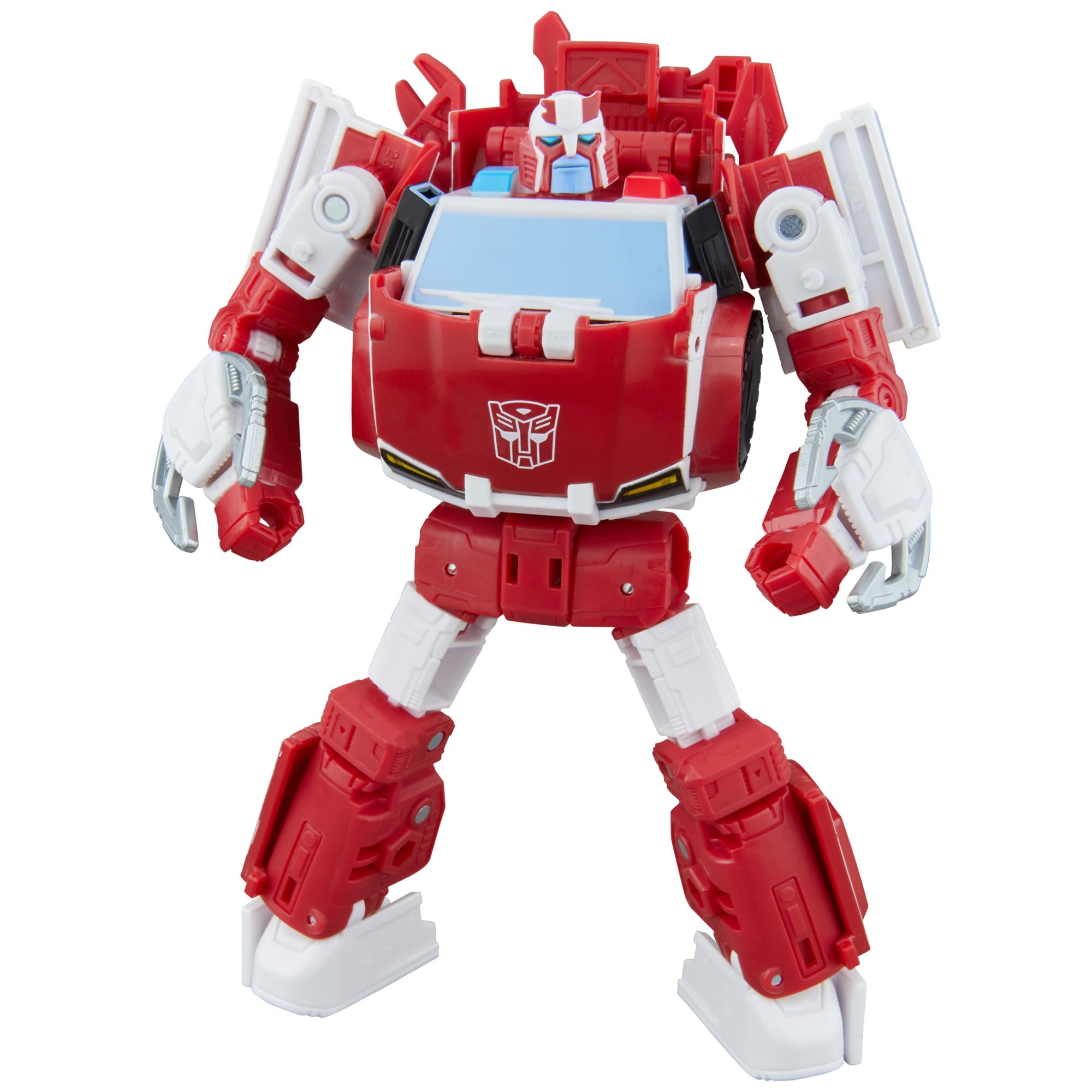 Autobot Ratchet z kolekcji Transformers: Age of the Primes, 14,5-centymetrowa przekształcająca się figurka klasy Deluxe, zabawkowe roboty dla dzieci w wieku od 8 lat