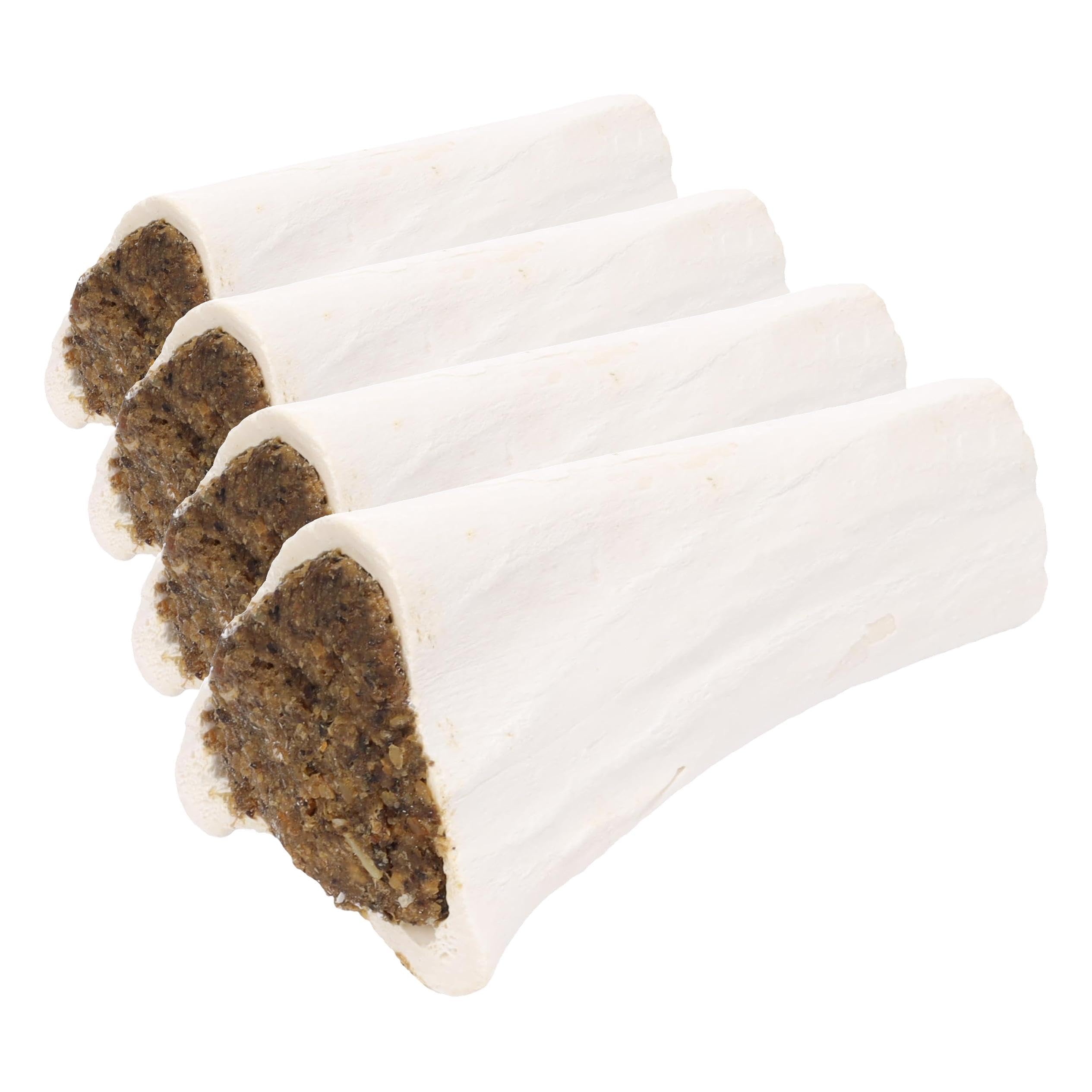 FLAMINGO Friandise Chien – Snack Nature Os de Calcium de Buffle avec panse – 7,5cm – 230g – Riche en Calcium – friandise Naturelle (Lot de 4)