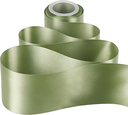 Vista 266 de MEEDEE Orange Satin Ribbon - 1.5 inch Double Faced Satin Ribbon, 50 Yards - Neon Tangerine - For Christmas, Thanksgiving, Halloween, Weddings