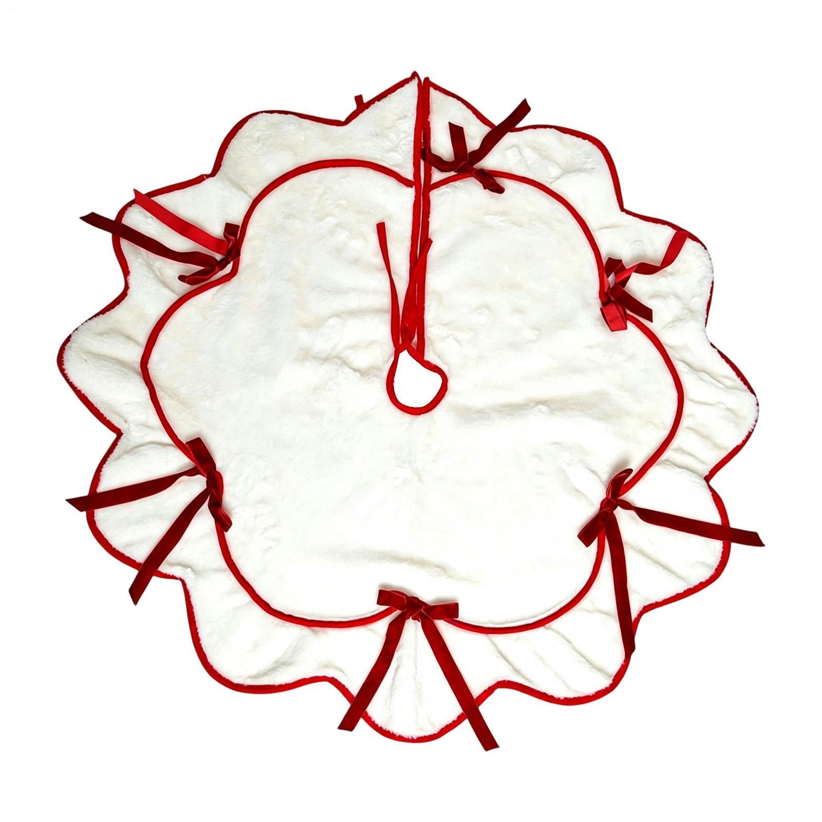 Coprialbero Autunnale Gonna Peluche Antiscivolo, Tappeto