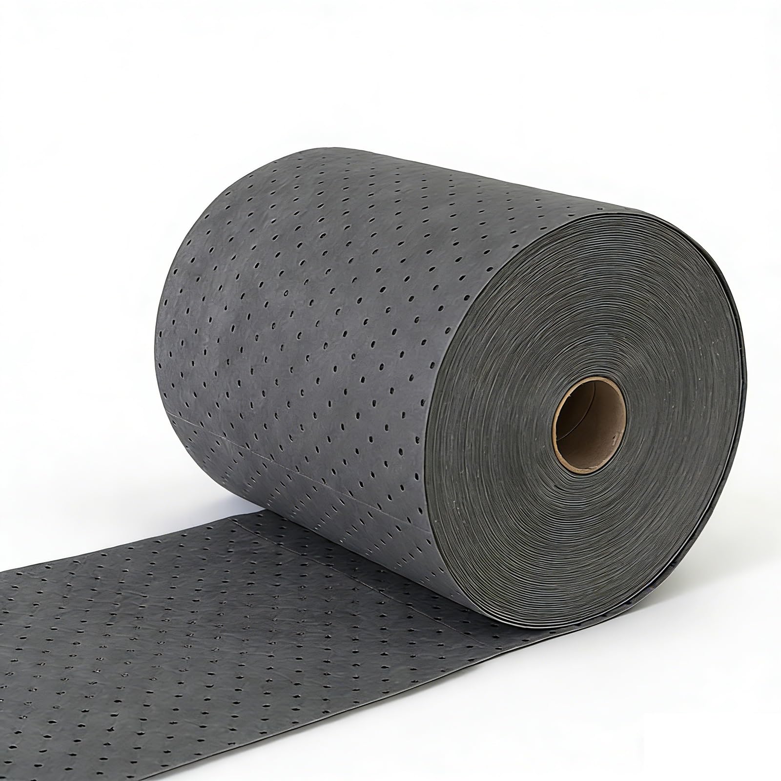 Ölbindemittel, 50M Grau Ölabsorbierende Baumwolle Rolle - Saugmatte Ölabsorbierende Pads für Werkstatt Garage Küche, Dicke: 2/3/4/5 mm, Grau, 1 Rolle(W80cm,4mm)