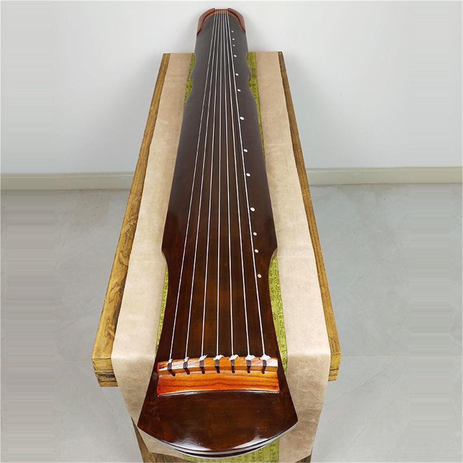 Guqin Musikinstrument Handgefertigtes Guqin Instrument Aus Paulownia Holz Mit Sieben Saiten Für Anfänger Und Erwachsene(Type 7)