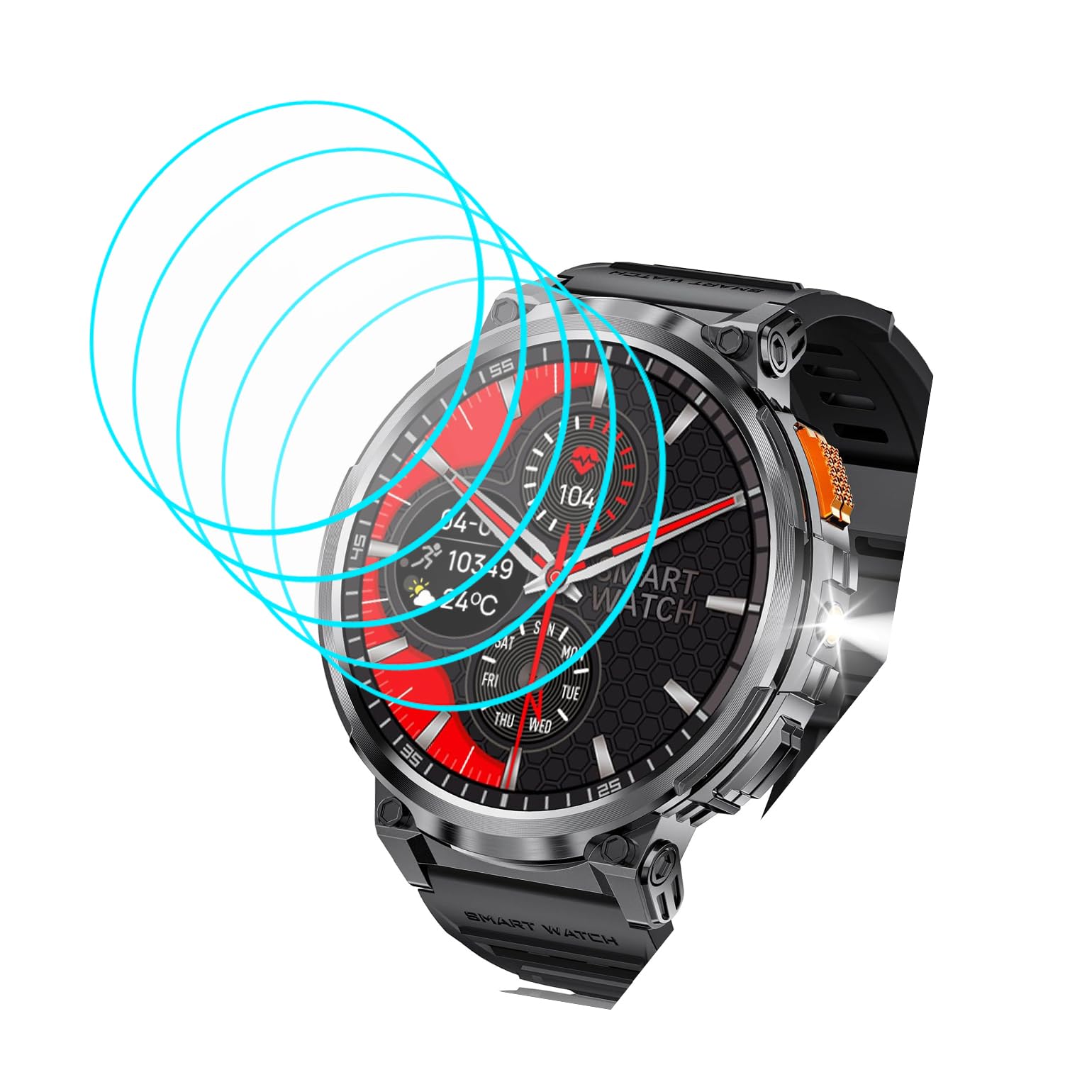 Amazon.com: Futanwei [5 Pack] for FOXBOX Military Smart Watch FV6