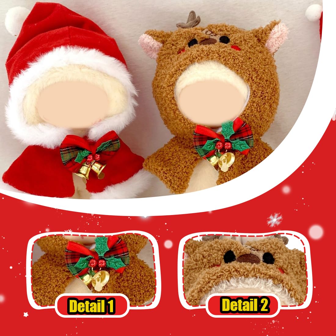 Abitino Per Bambole Da 17 Cm – Set 2 Pezzi Con Cappello Nero E Salopette – Per Peluche E Personaggi – Regalo Per Collezionisti
