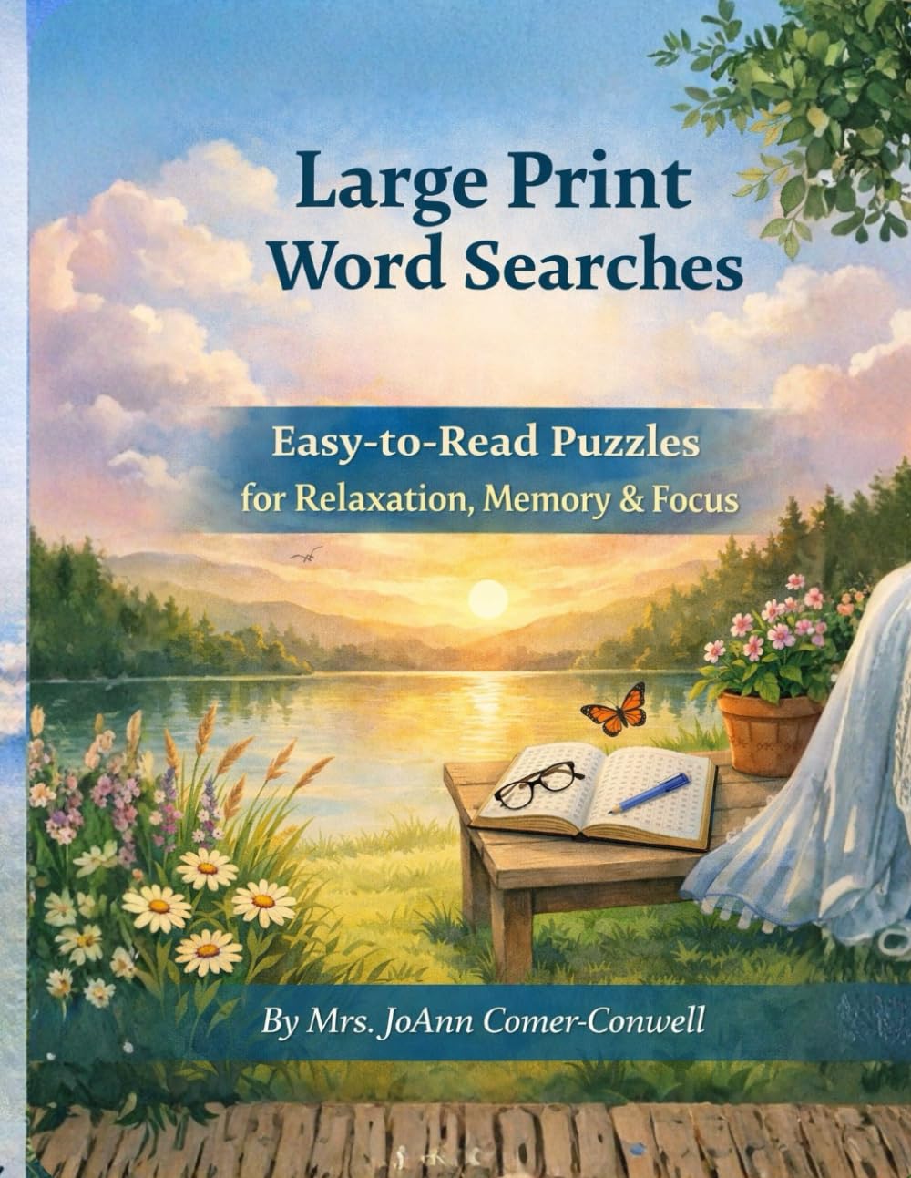 Large Print Word Search: Easy-to-Read Puzzles for Relaxation, Memory & Focus