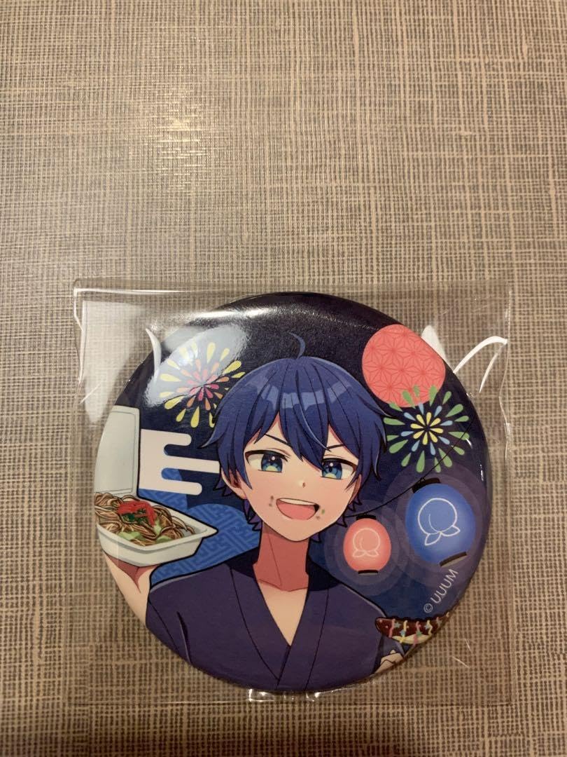 Amazon.co.jp: カラフルピーチ 缶バッジ 真夏の桃祭り なおきり もふ