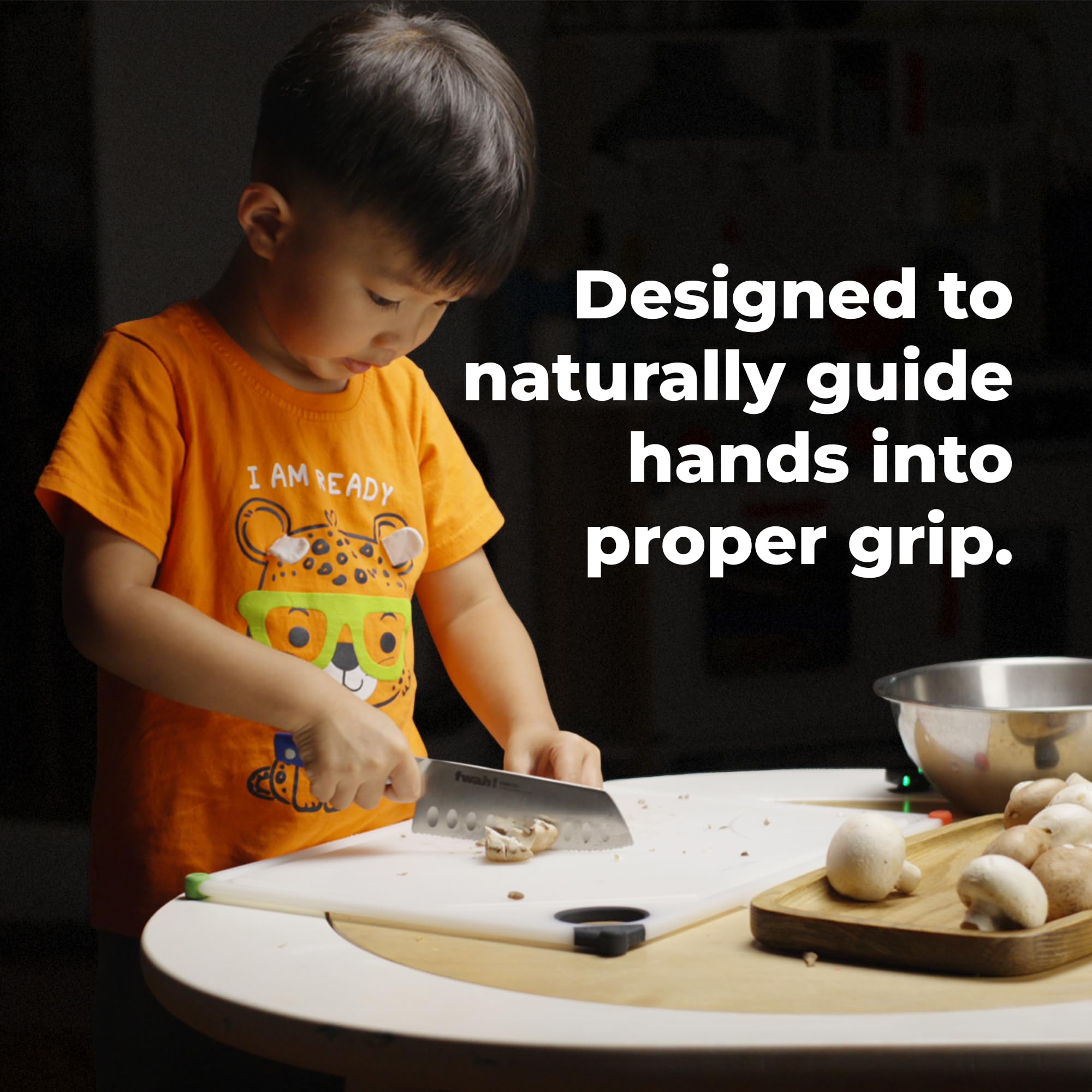 Pinch Kids Chef Knife - Safety Knife for Real Cooking (Ages 4+) — Amazon image 4