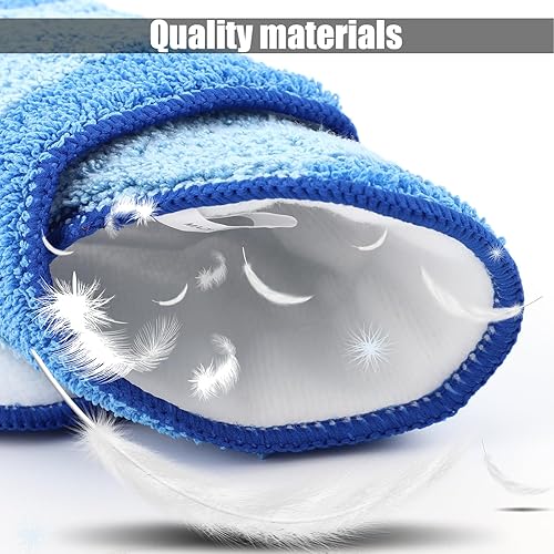 Miniatura 3 de 6 almohadillas de repuesto para trapeador, repuesto de almohadilla de limpieza de microfibra, lavable, reutilizable, accesorio limpiador de pisos,