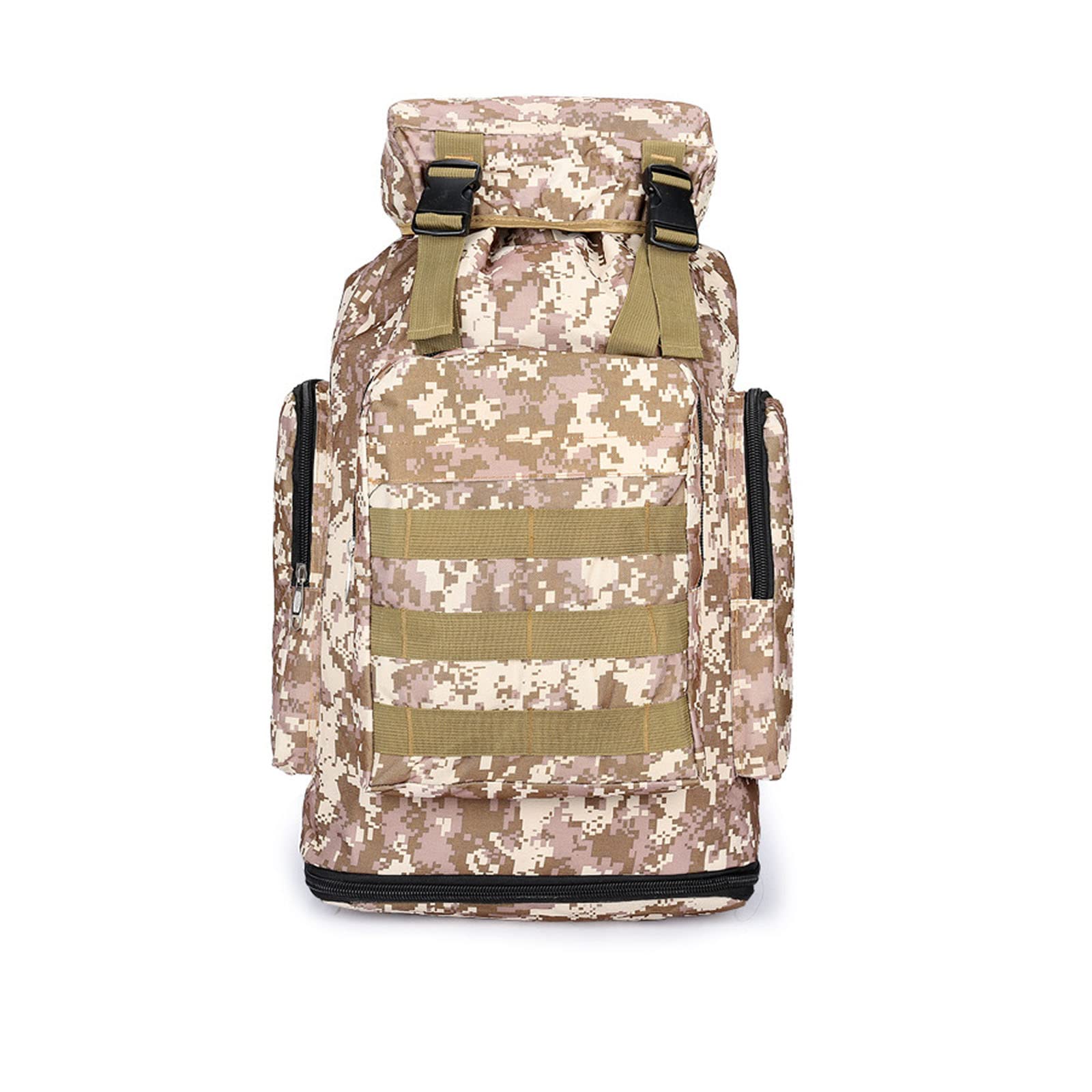 LZQpearl Zaino Tattico Militare da 70 Litri, Zaino da Viaggio Extra Large da Trekking/Campeggio, Zaino da Assalto dell'Esercito Zaino per Escursioni All'aperto, Campeggio, Trekking, Caccia
