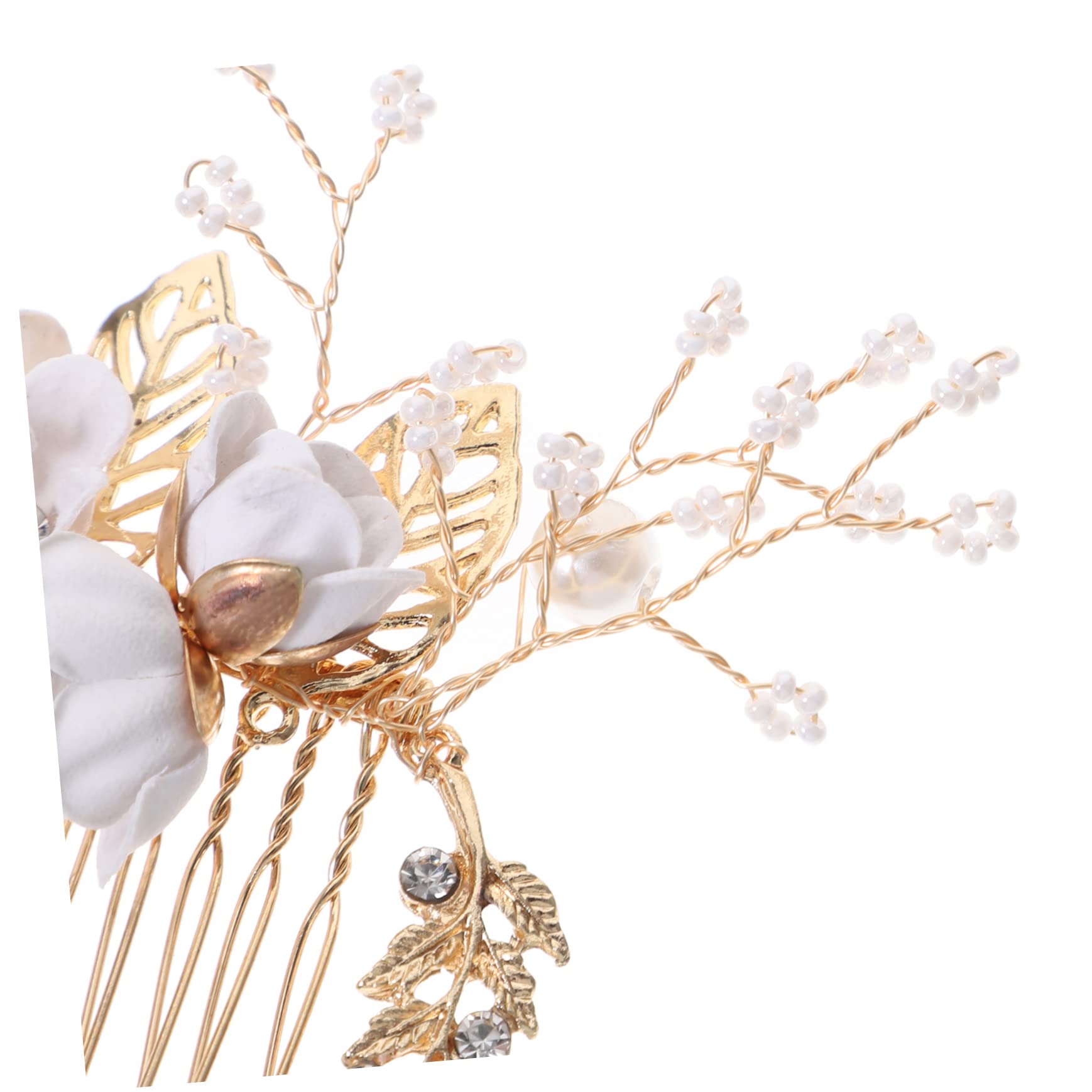 Housoutil 16stücke Goldene Blüten-haarkämme Für Braut Teiliges Elegantes Hochzeits-haaraccessoire Haarnadeln Für Besondere Anlässe Langlebige Materialien Und Feine Verarbeitung Für