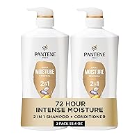 Vista 13 de Pantene Champú y Acondicionador 2 en 1, Limpieza Clásica - Nutrientes Pro-V para Cabello Seco y Teñido, Cabello de Aspecto Saludable en Cada Lavado