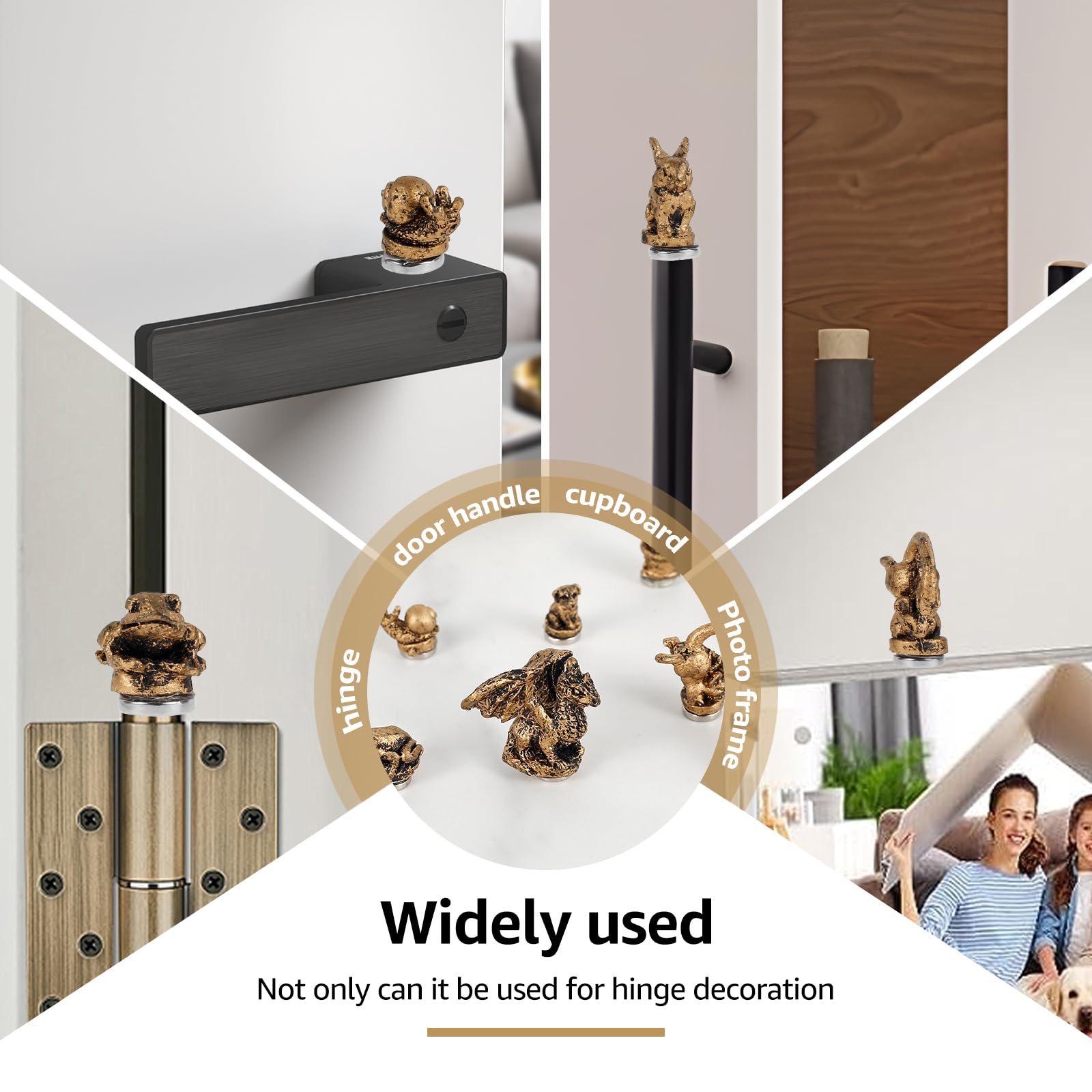 Charnière De Porte Magnétique, Tête De Charnière, Décoration