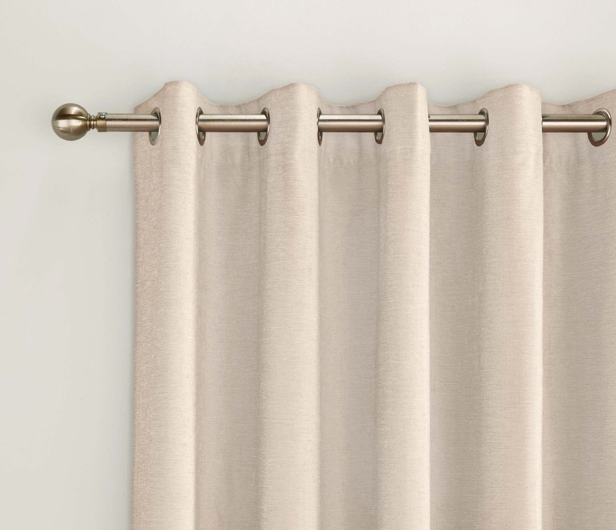 Enhanced Living Vogue - Tende oscuranti con occhielli, termiche, riduzione del rumore, per camera da letto e soggiorno, 168 x 229 cm, colore: nero