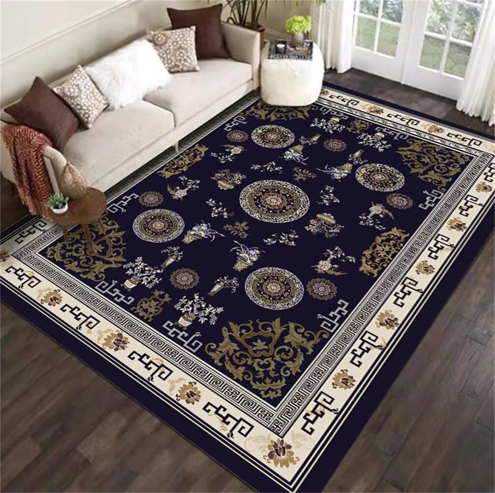 Tapis de salon résistant aux taches pour préserver la beauté de votre sol
