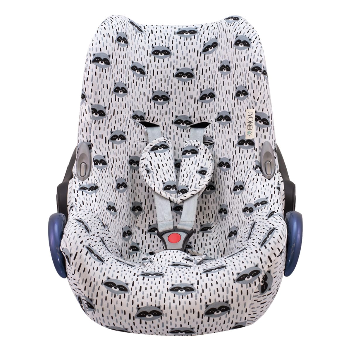 JYOKO KIDS Funda Compatible con Romer Kidfix II XP SICT kidfix2 S, Kidfix Z - Line (CON OJAL, FLUOR HEART) — view 39