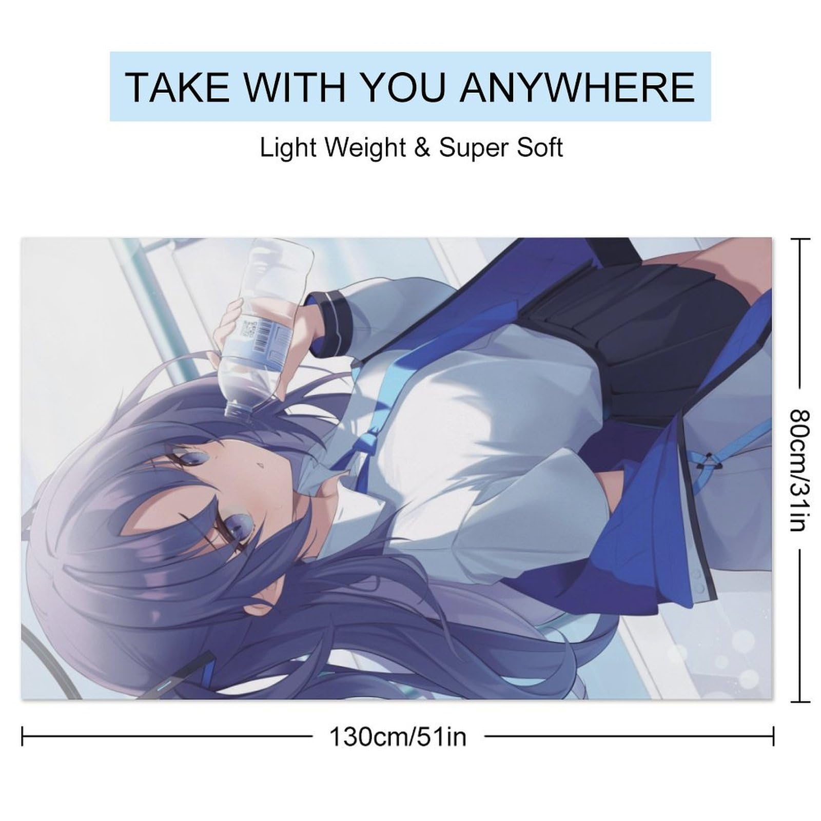 Amazon｜早瀬ユウカ ブルーアーカイブ バスタオル 大判 吸水 フェイス