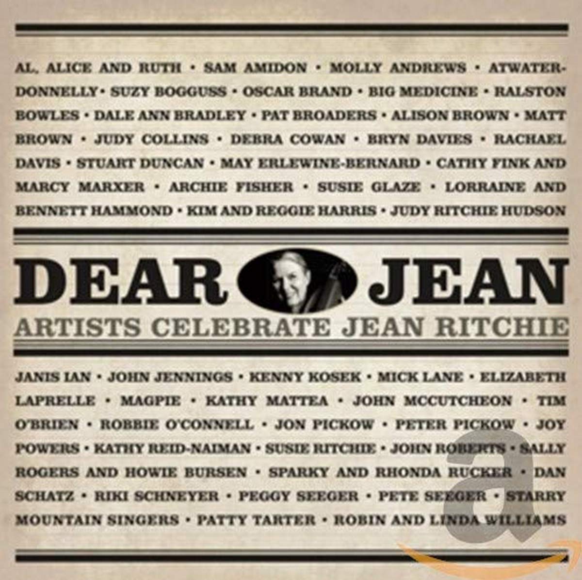 Various Artists - Dear Jean: Artists Celebrate Jean Ritchie CD Album - Used