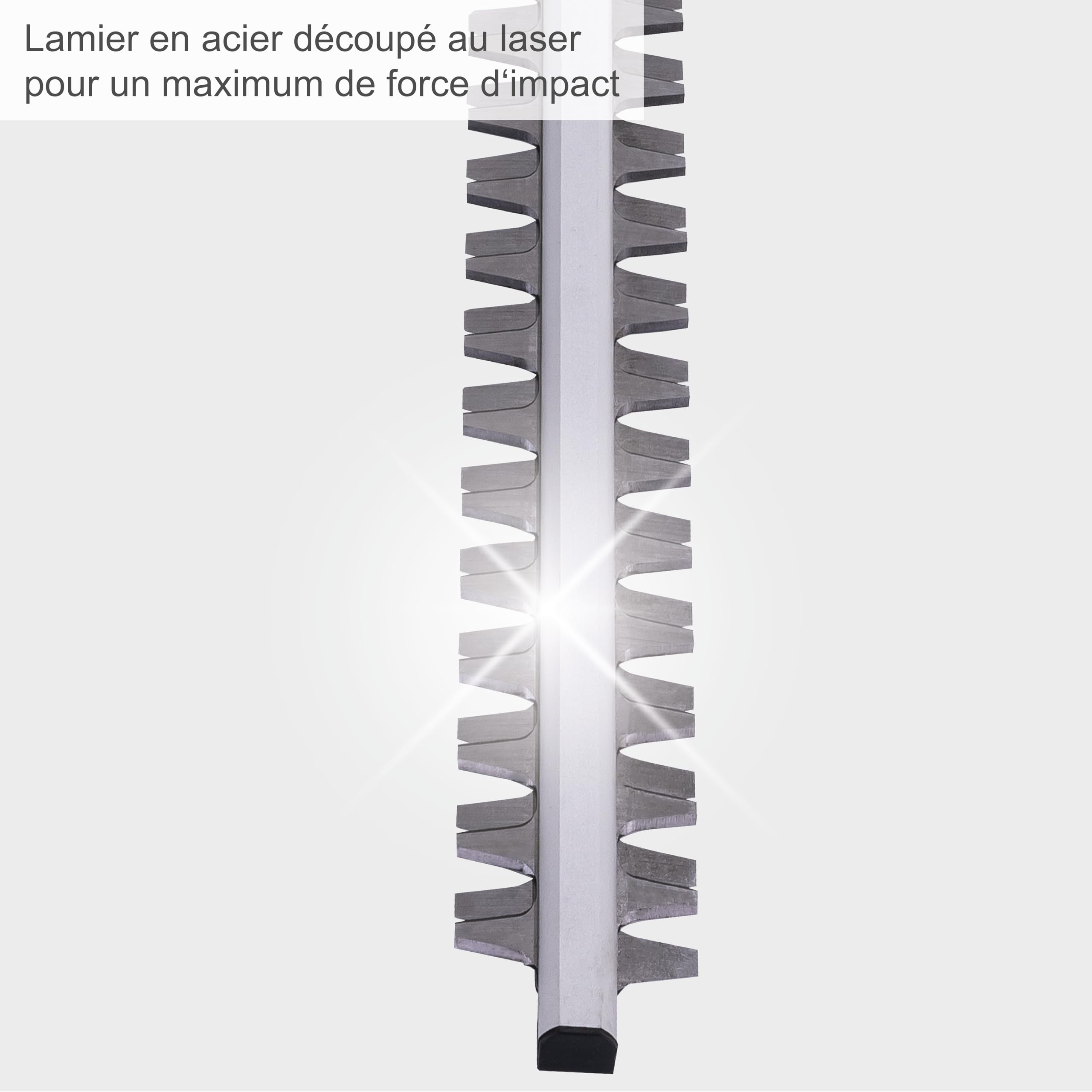 Scheppach Taille-Haies électrique ETHT1000-1000W - Longueur Coupe 41cm