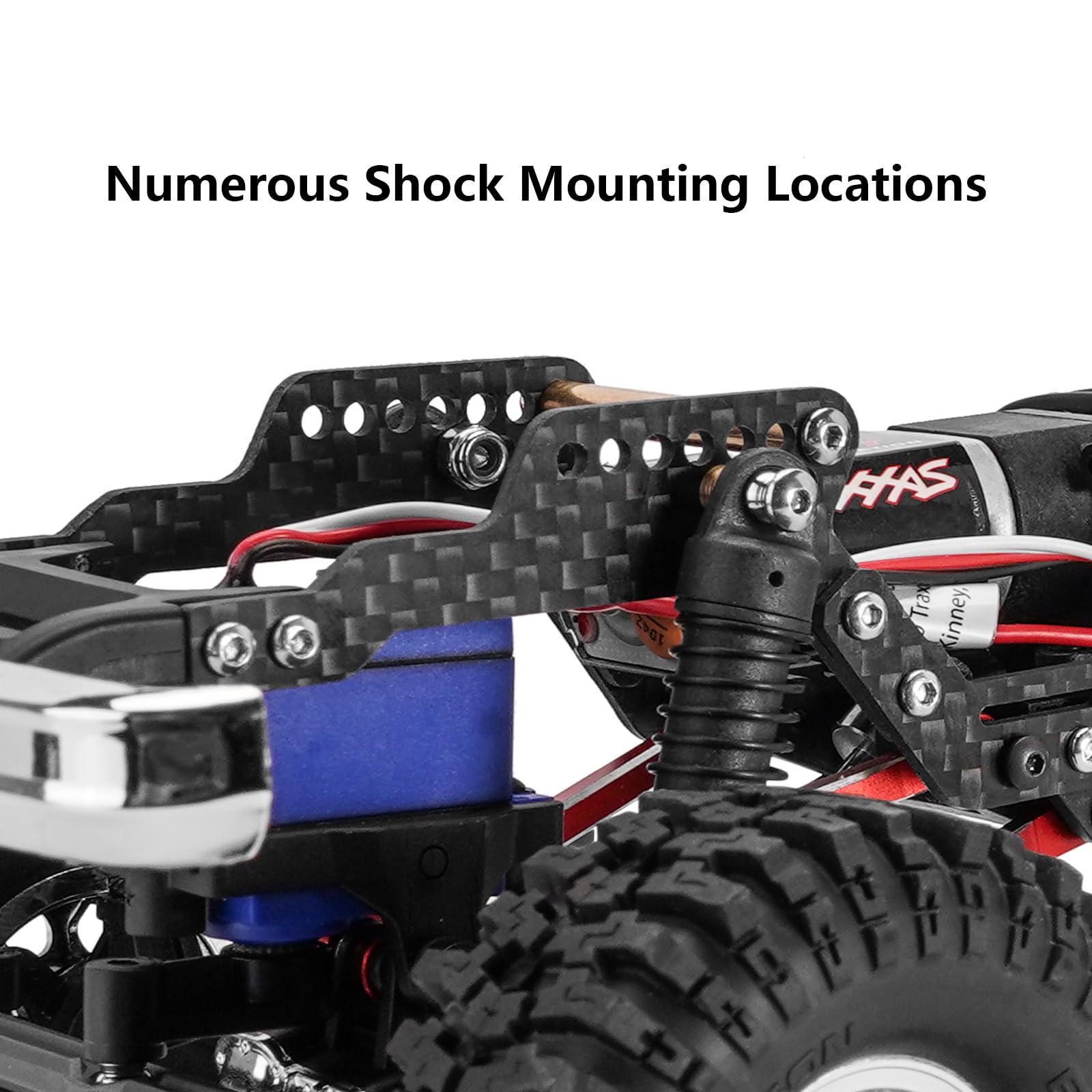 INJORA LCG Fibra Di Carbonio Kit Telaio Trave Del Telaio Per - Foto 4