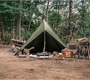 Amazon | 【CAMPLUS】ミリタリースタイルテント ソロテント ワン