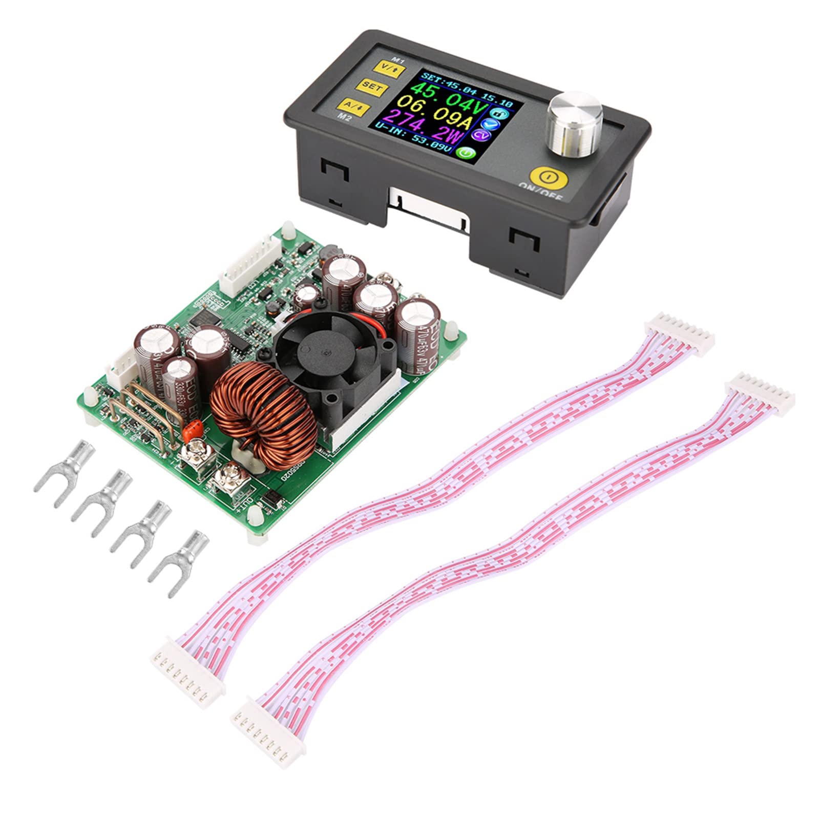 Modulo di alimentazione digitale LCD con regolazione step down regolabile DPS5020 - Controllo programmabile a tensione costante e corrente costante - Uscita da 0 V a 50,00 V e da (DPS5020)
