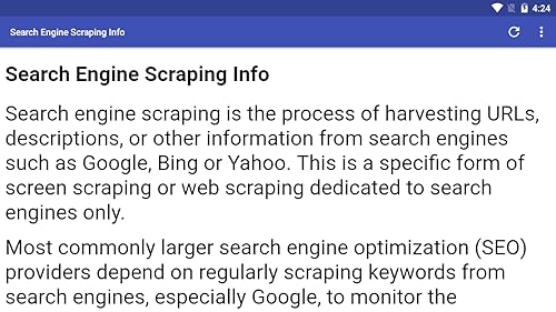Search Engine Scraping Info #TOP1