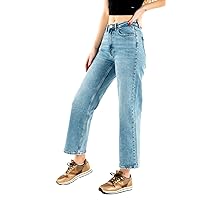 ONLY Jeans da Donna a Taglio Ampio ONLJUICY a Vita Alta Ampio Taglio Gamba Jeans