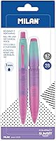Vista 5 de MILAN Blister pack 1 bolígrafo + 1 lápiz mecánico COMPACT Sunset