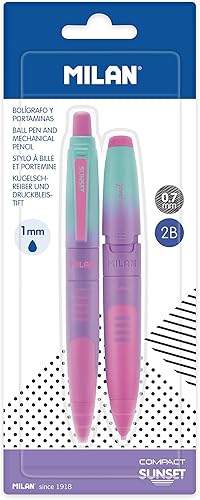 Miniatura 5 de MILAN Blister pack 1 bolígrafo + 1 lápiz mecánico COMPACT Sunset
