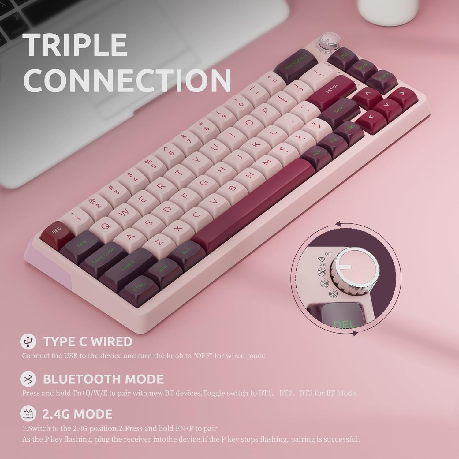 Amazon.com: KZZI Mechanical Gaming Keyboard with Color Multimedia