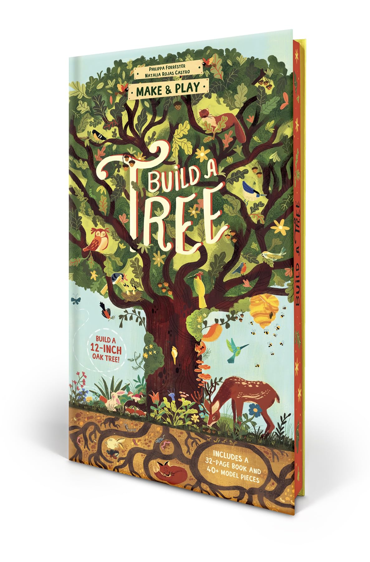 Make and Play: Build A Tree: Build a 30cm Oak Tree! Includes a 32-page Book and 40+ Model Pieces