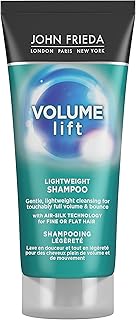 John Frieda Volume Lift Lightweight Shampoo 75 ml, Shampoo for Flat, Fine Hair, Bouncy Hair Shampoo Travel Size