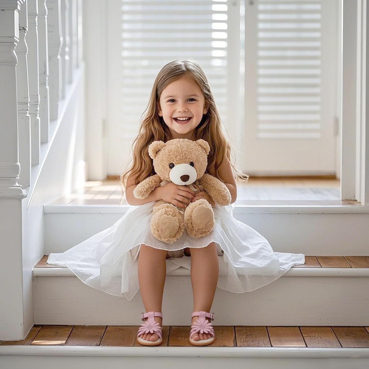 Kiderence Toddler Girls Sandals Little Girls Kids Summer Shoes Toddler Sandals - Image 2