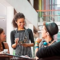 Vista 3 de Libros de Servidor de Varios Tipos de Hongos para Bartender Camarera - Libro de Camarero de Cuero PU Floral Tropical con Bolsillo con Cremallera