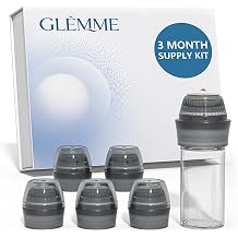 Micro Infusion Serum Applicator Kit Microneedle Derma Stamp, 3-Month Supply