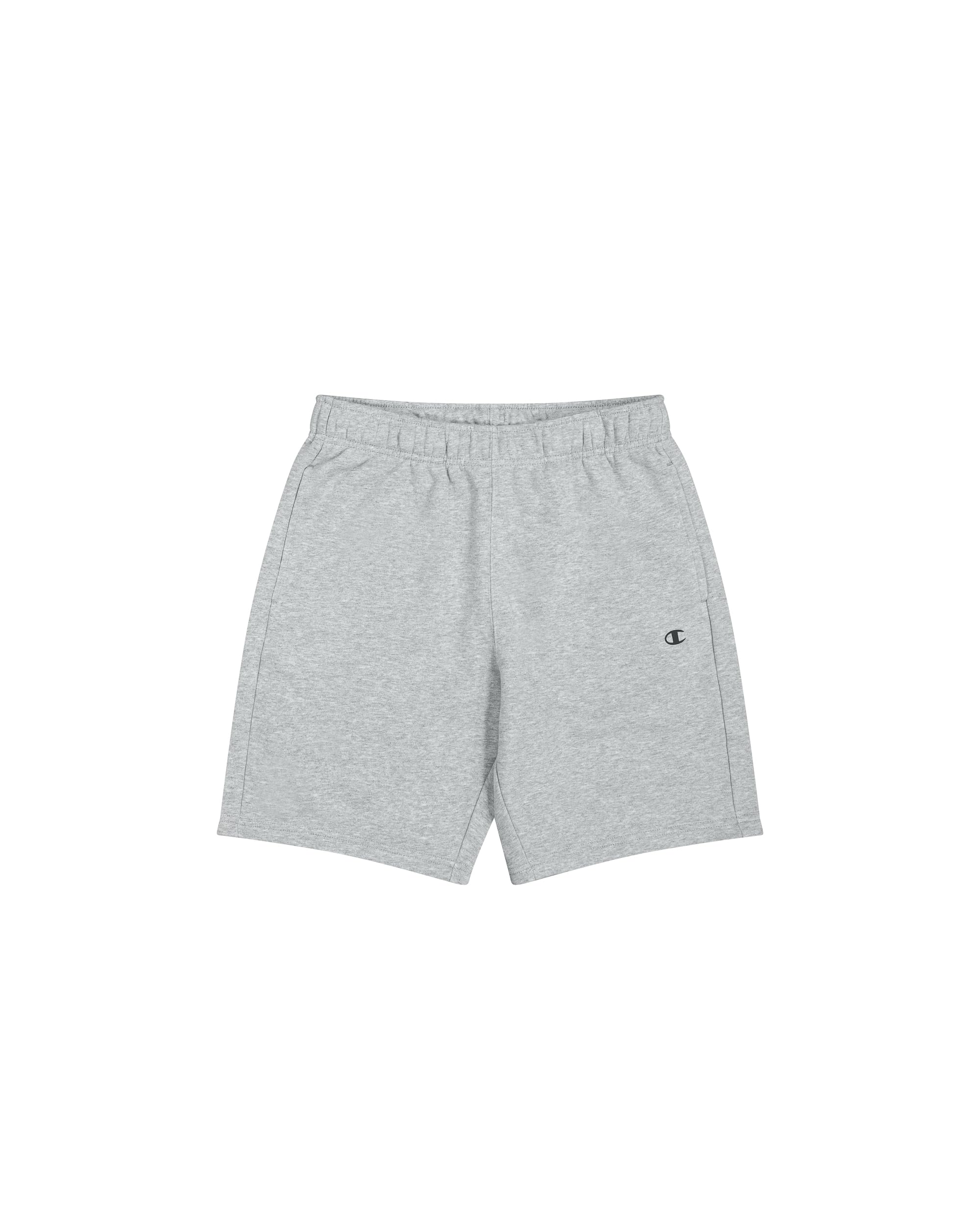 Champion Legacy Basics-Powerblend Terry Bermuda Shorts Mens, Grigio Melange Chiaro, XL