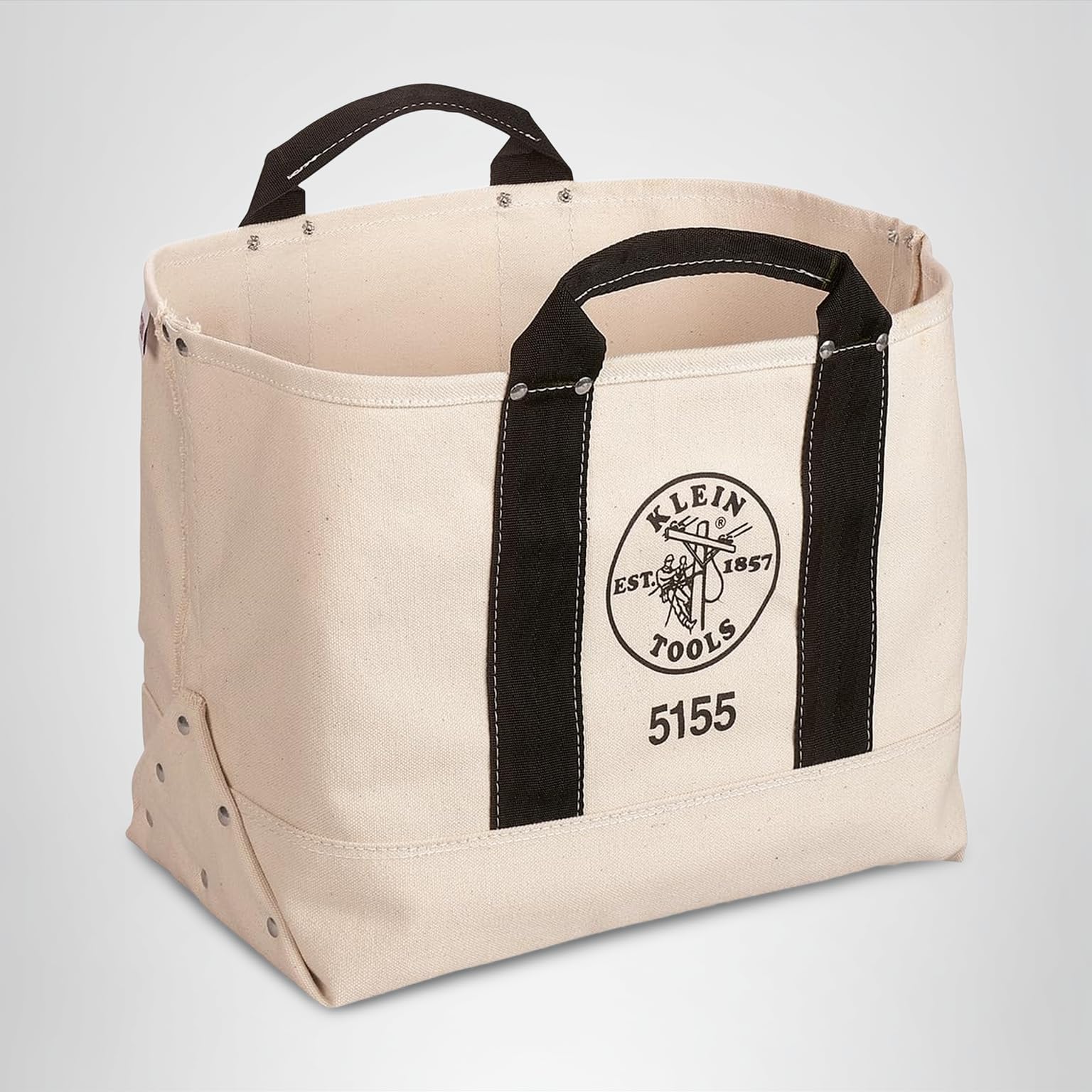 Klein Tools 5155 Canvas Tool Bag, 17-Inch - Klein Electricians