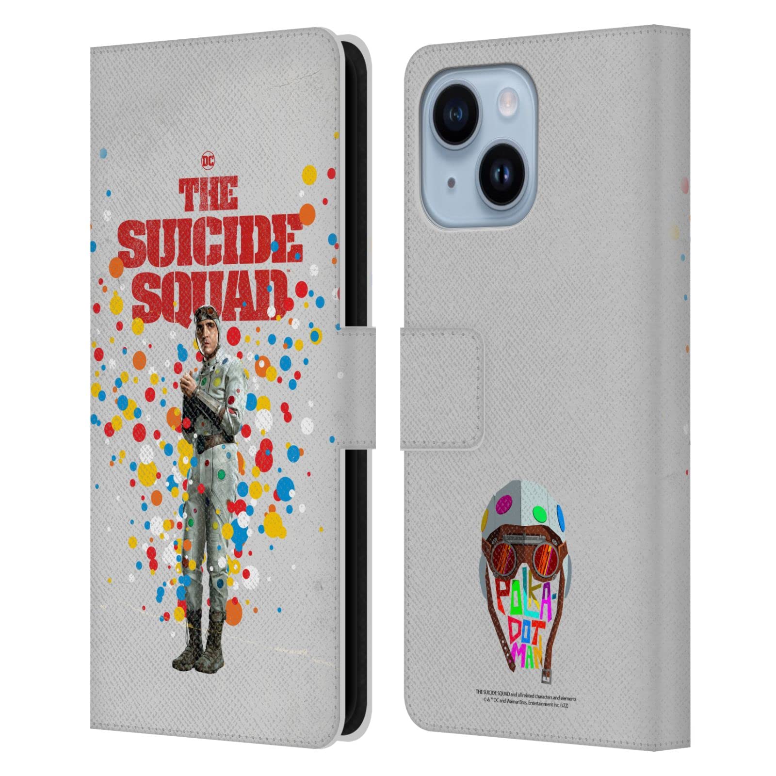 Housse de protection iPhone 14 Plus Polkadot Man idéale pour le cinéma - 7