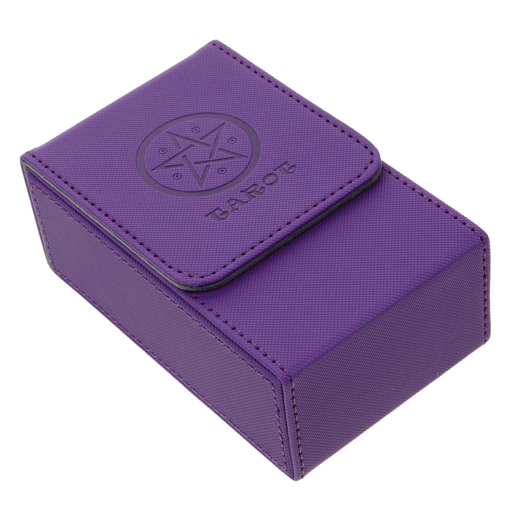 Custodia per Carte Tarocchi Portatile con Coperchio Magnetico in Pu