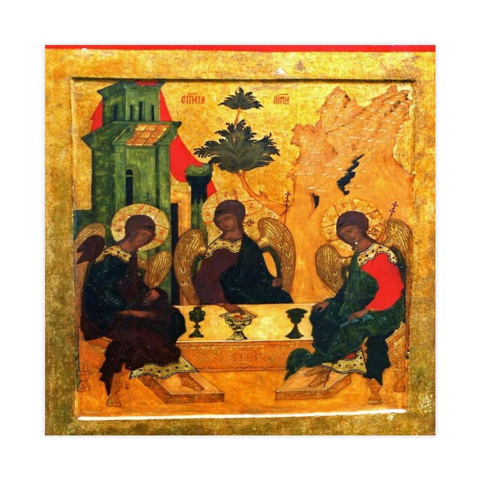 Impression sur toile Holy Trinity decoration murale chambre et bureau - 6