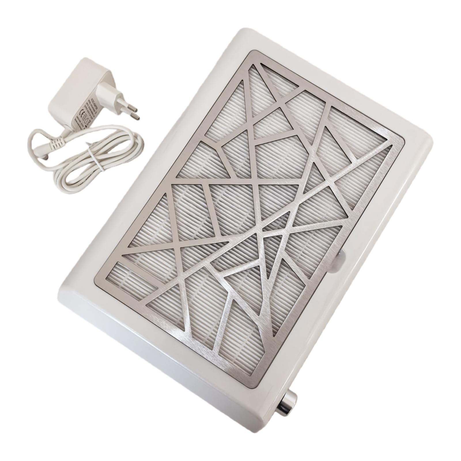 Aspirateur à Ongles Professionnel avec Filtre HEPA et Aspiration Réglable