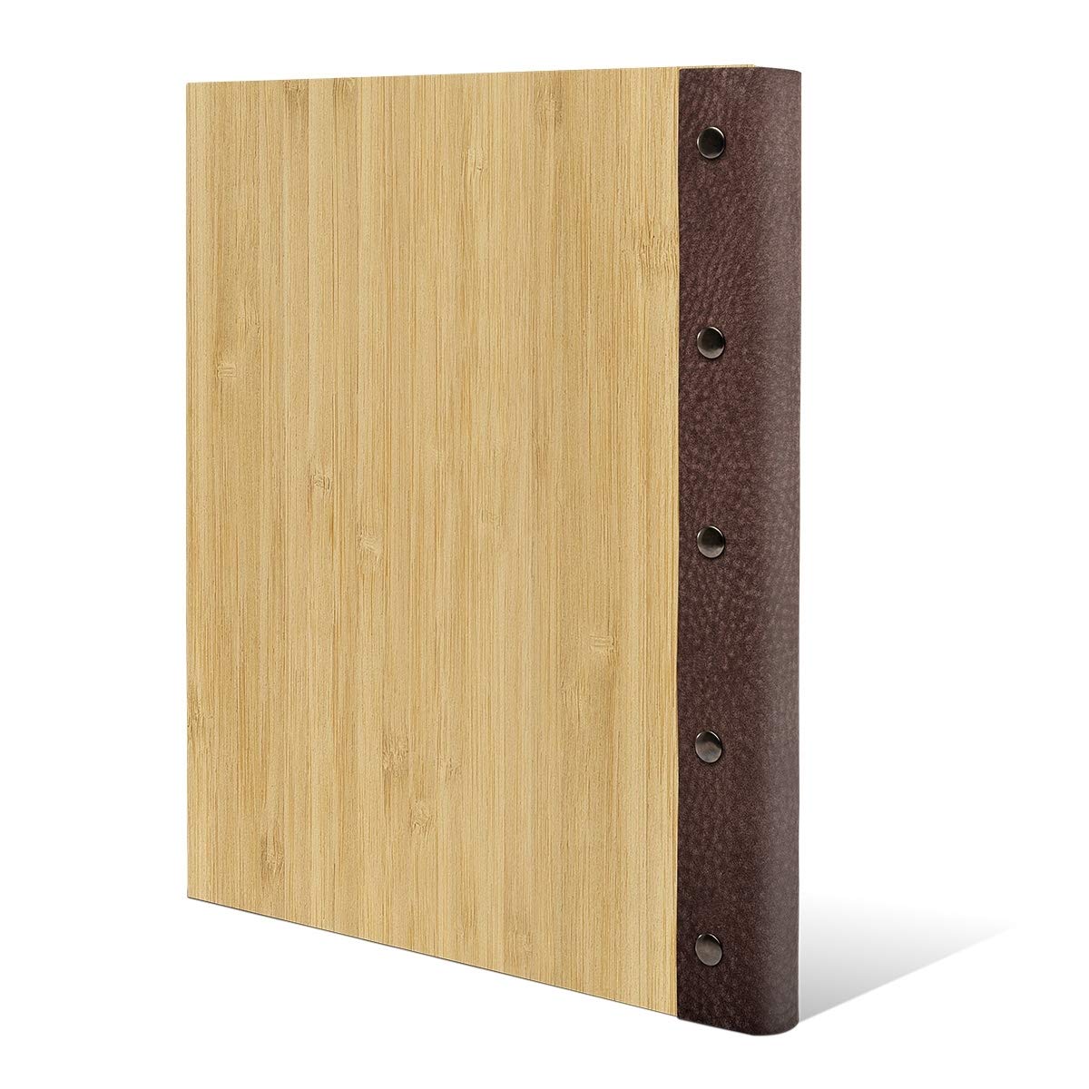 Familien Stammbuch Bambus mit Lederrücken inkl. Extras DIN A4 hoch 240x310mm - Liebesbaum